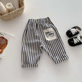 Pantalon casual imprimé de style japonais pour garçons