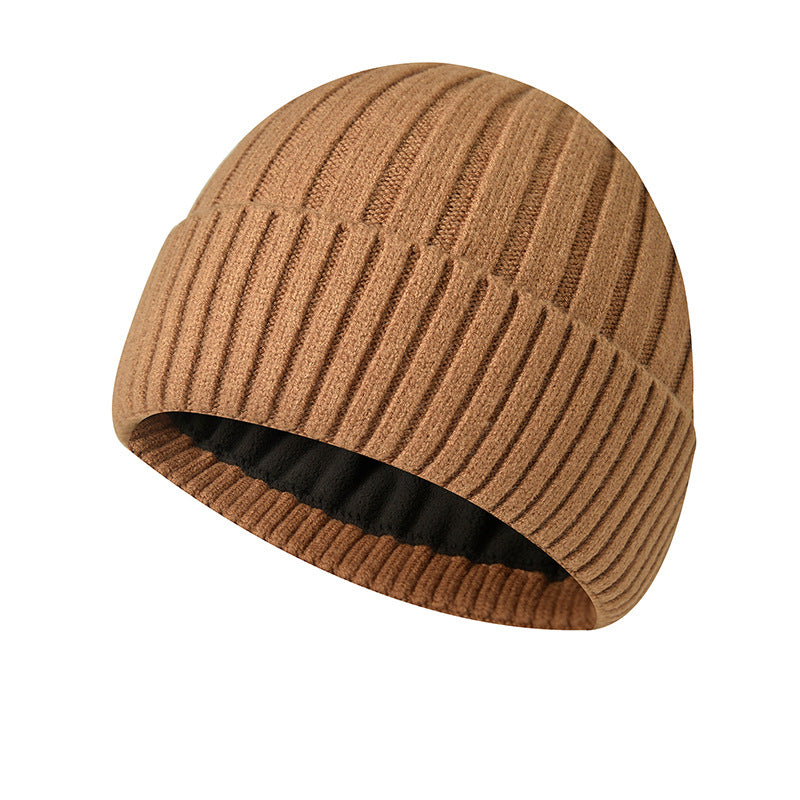 Chapeau épais en polaire d'hiver pour hommes