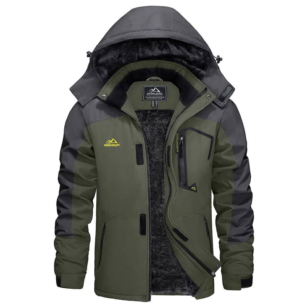 Veste de ski d'hiver pour homme imperméable