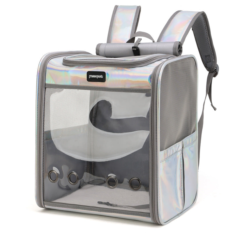 Sac à dos portable pour animaux de compagnie de grande capacité pour usage extérieur