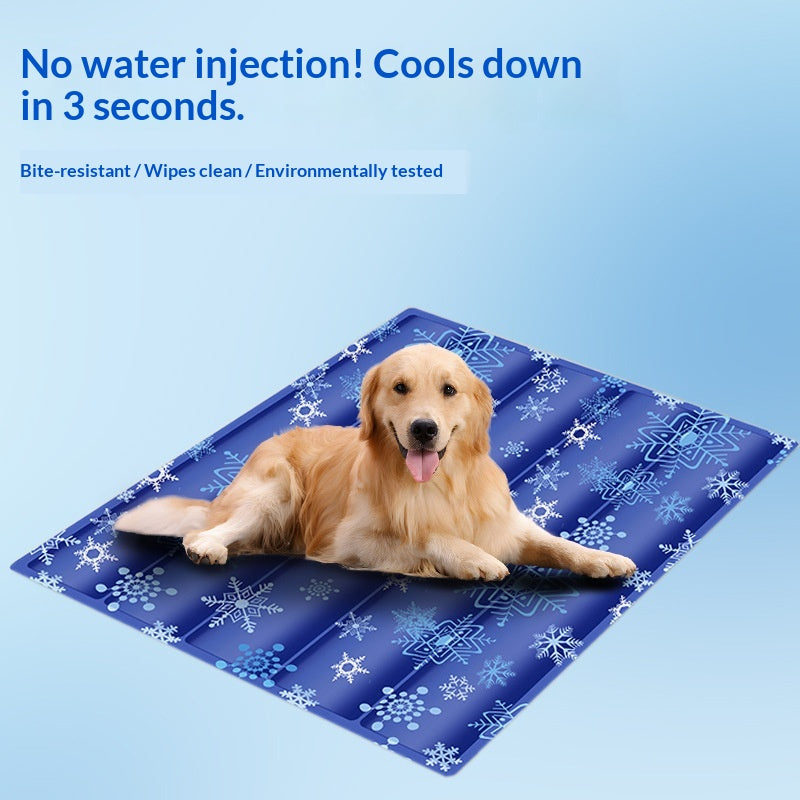 Coussin de gel de glace de refroidissement de chien