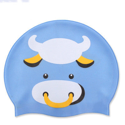 Silicone Cap de natation pour enfants Cute Caricature