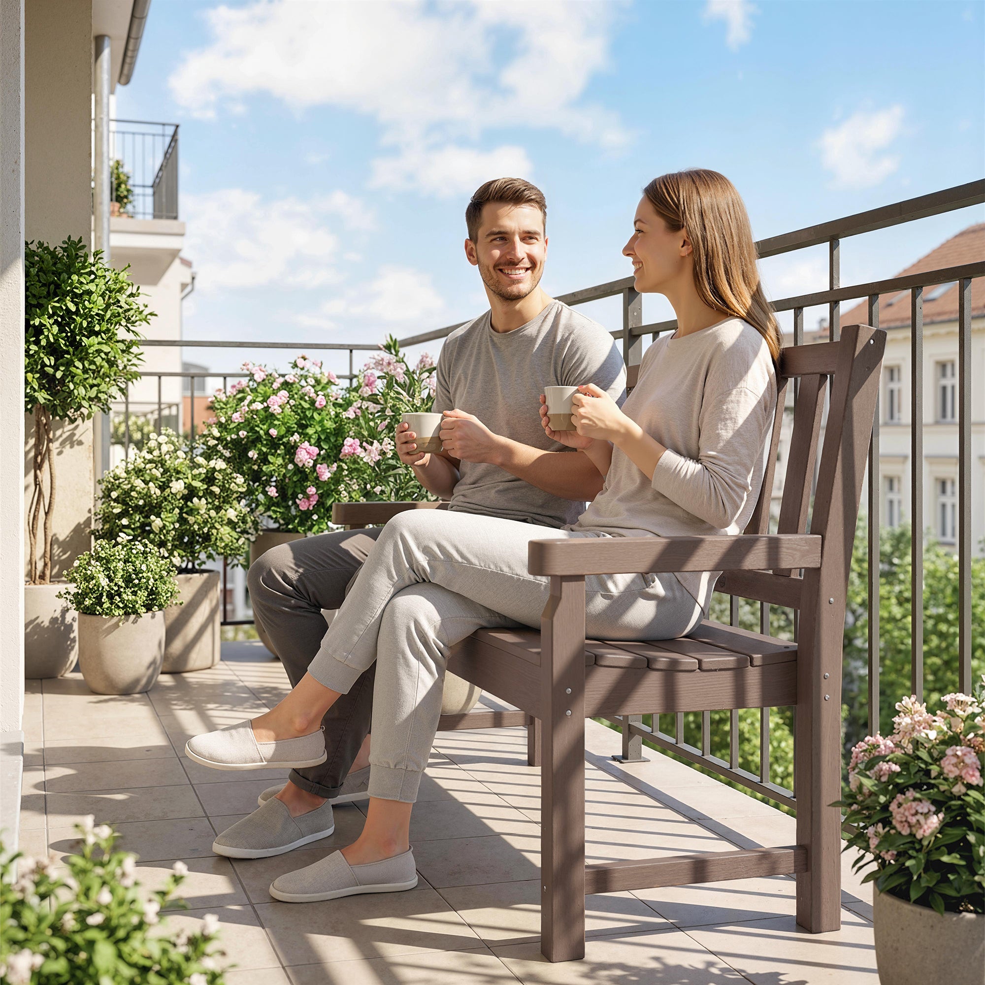 Banc de jardin 2 personnes