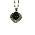 Collier en cristal géométrique couleur haut de gamme