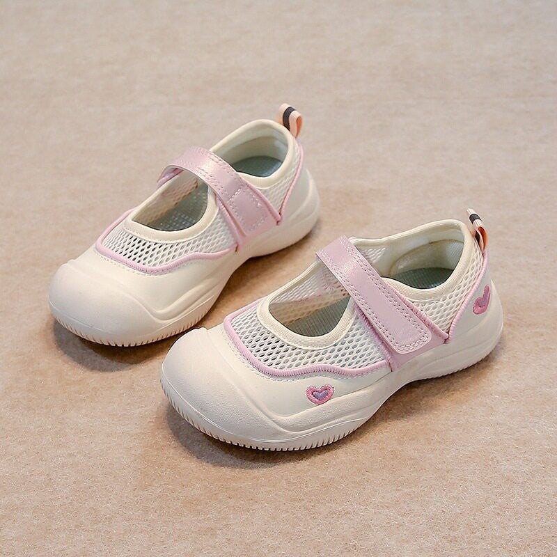 Printemps et été filles Mesh simple respirant Sandales