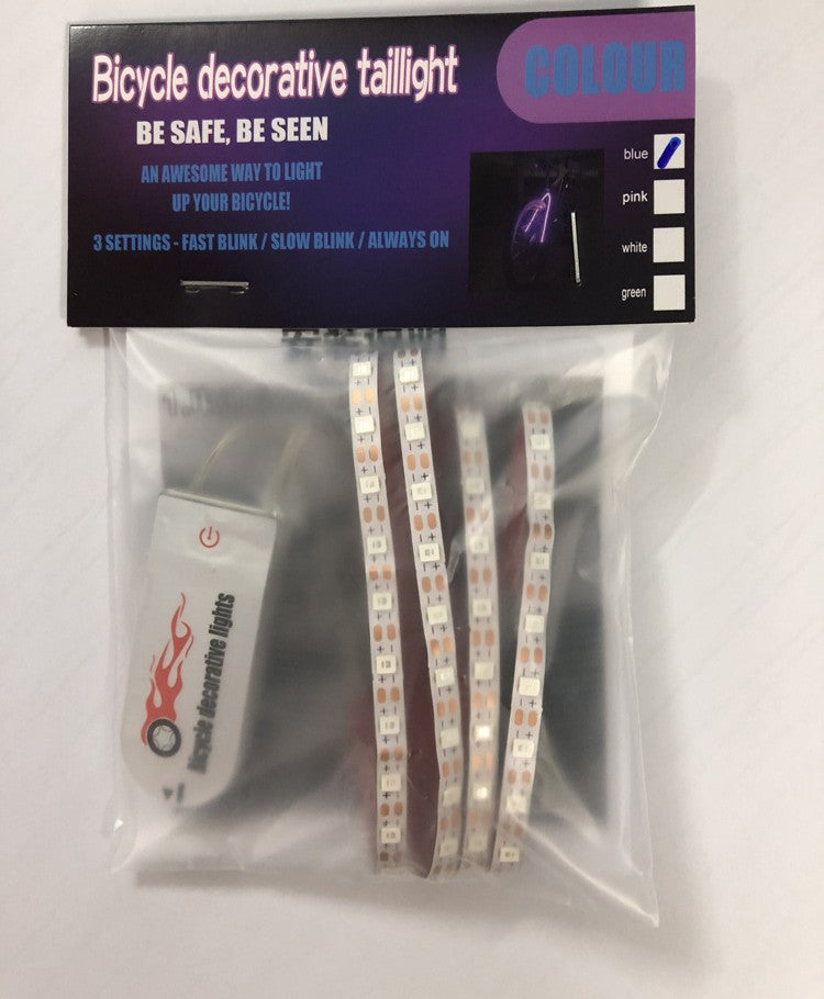Raquette d'avertissement de vélo Décoration Taillight