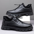 Chaussures en cuir formelle d'affaires Casual Noir