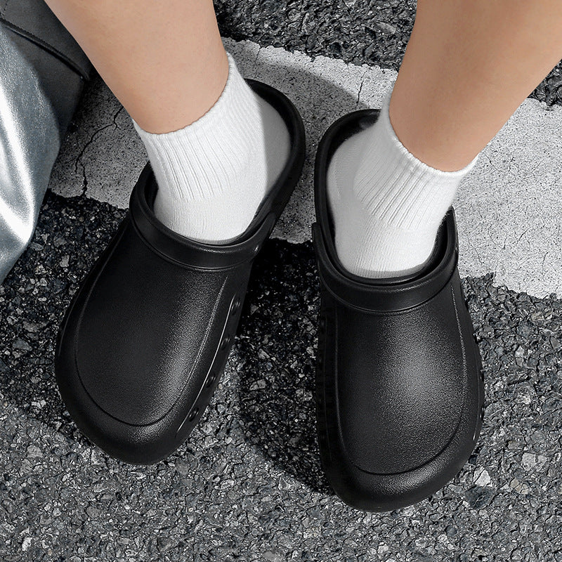 Pantoufles Baotou pour hommes Été Outdoor Wear Non-slip