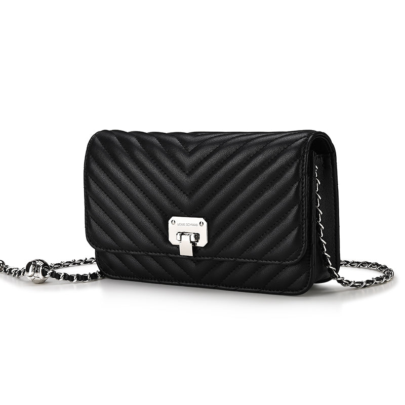 Sac à main pour femme Louis Schwab Sac à bandoulière simple Accessoire pour corps croisés élégant et soph