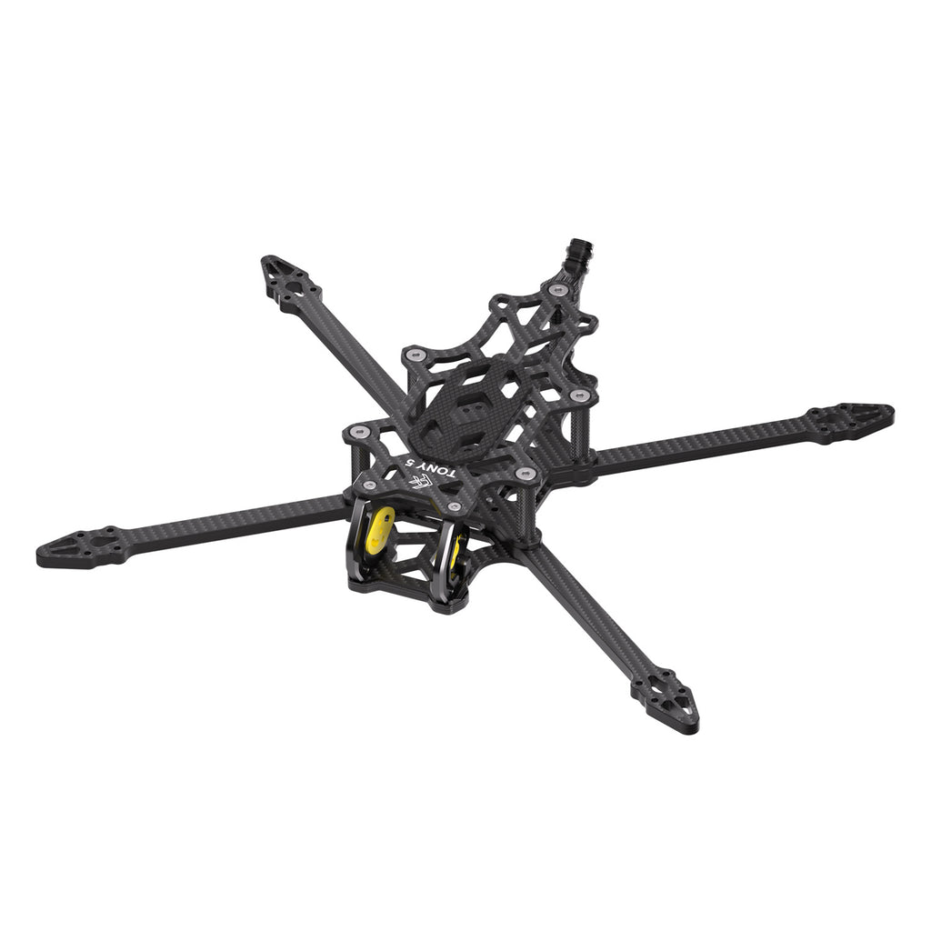 FlyFishnRC Tony 5 Sub250 FPV Freestyle Cadre de brasage au carbone