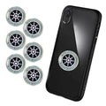 Négatif Ion Shield 6pcs 5G Version Radioproof Sticker de protection pour téléphones portables