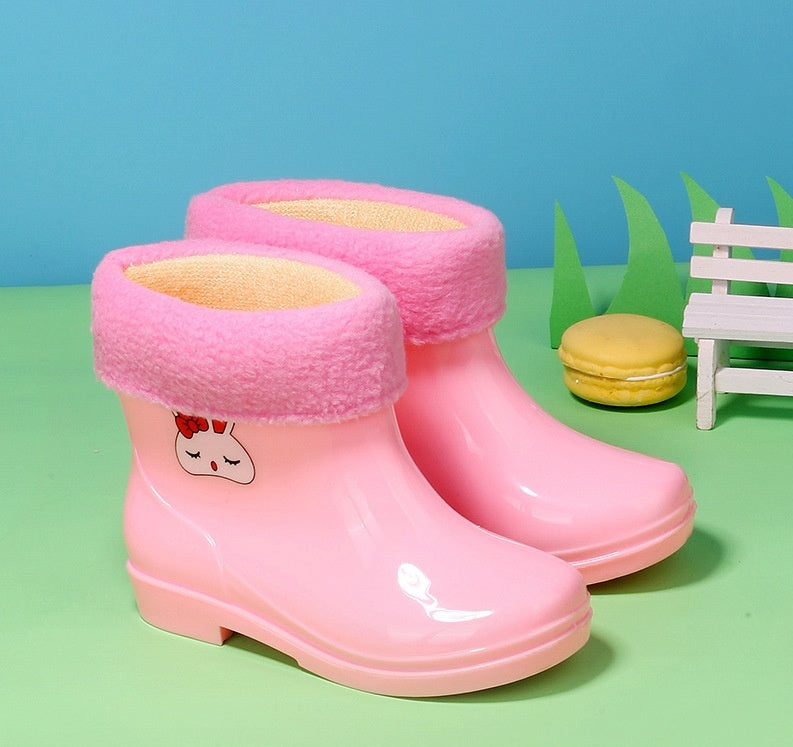 Bottes de pluie d'automne Chaussures de pluie pour enfants