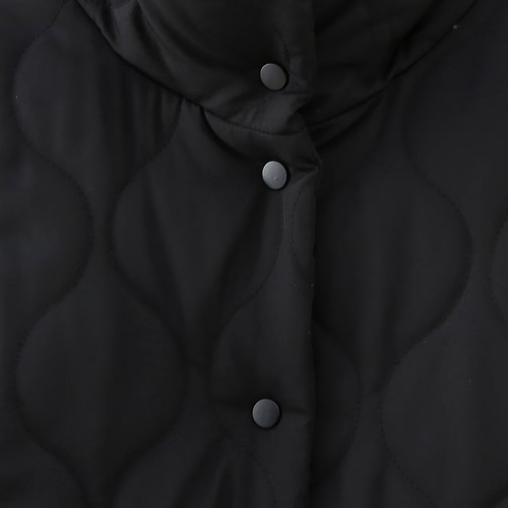 Veste en coton pour femmes avec poches Bow-tie