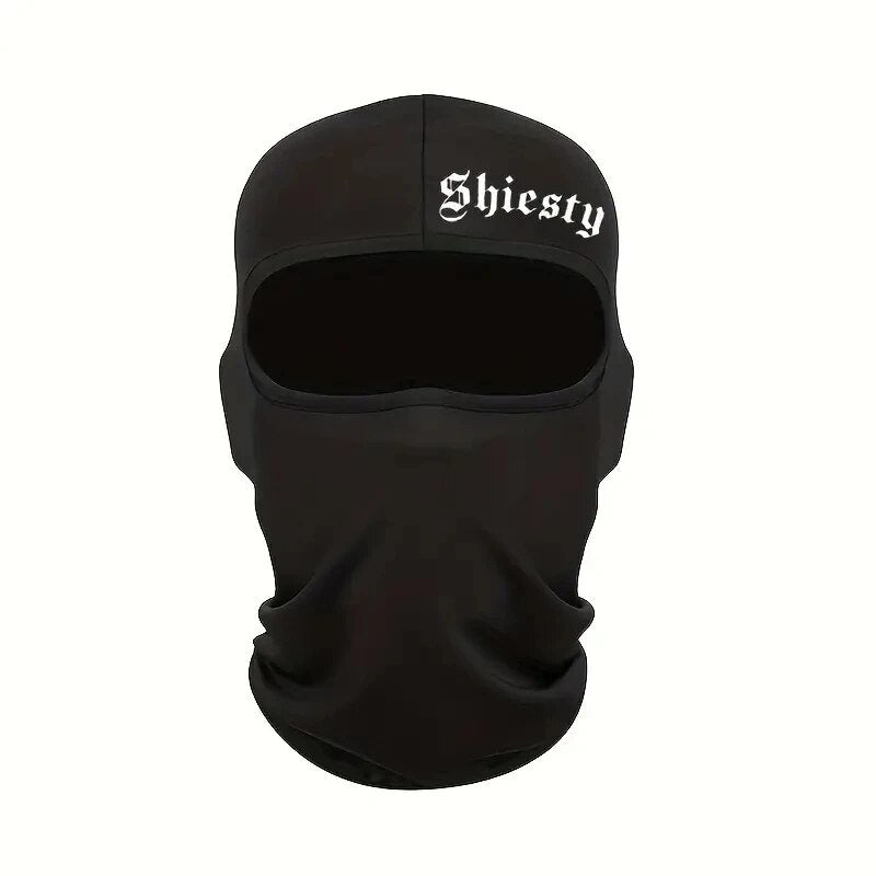 Masque de visage protecteur du soleil pour les hommes Silk de glace d'été