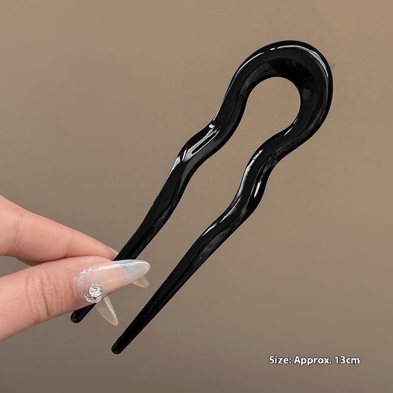 Épingle à cheveux en acrylique pour femmes