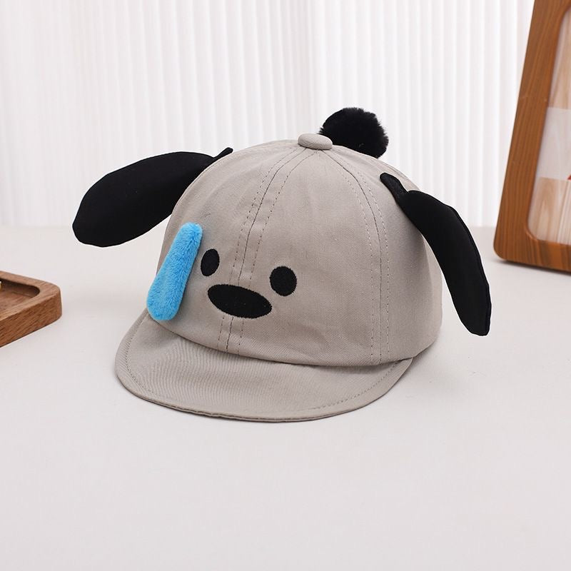 Bébé trois dimensions Puppy à oreilles draconiennes Soft Brimmed Baseball Cap Cute Cartoon Crying