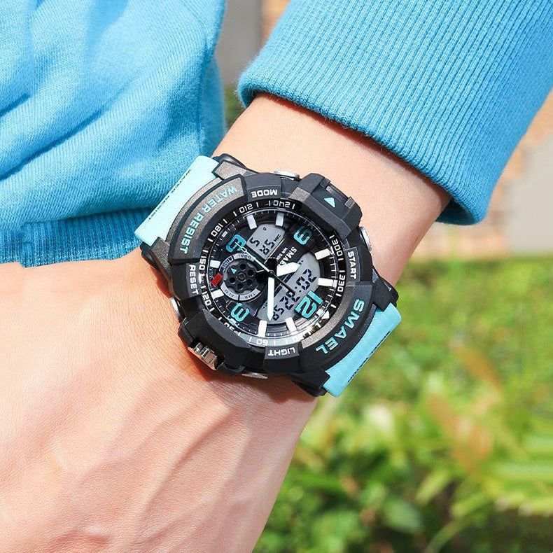 Montre électronique de course de sport en plein air tendance homme