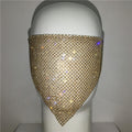 Personnalité Accessoires Tendance Masque de Strass