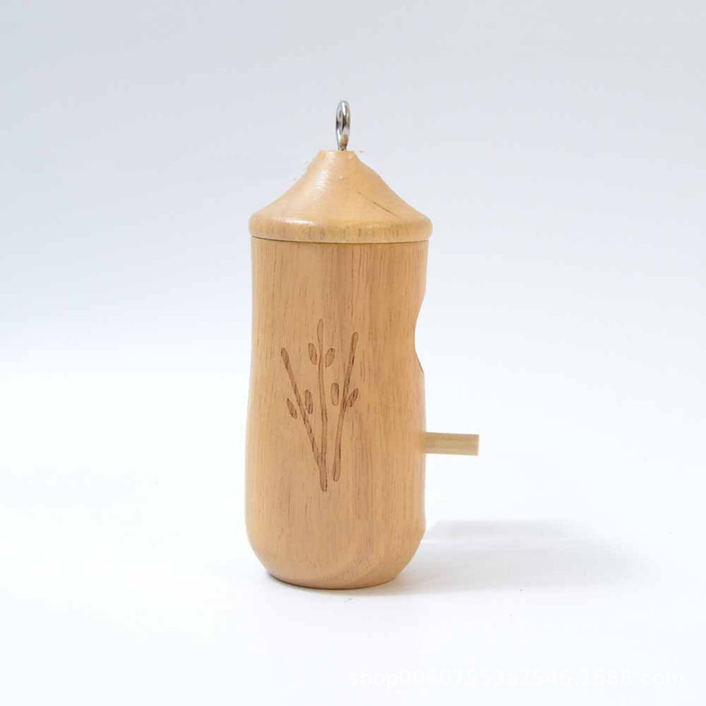 Cummingbird Suspension Oiseaux Nest House Craftwork en bois