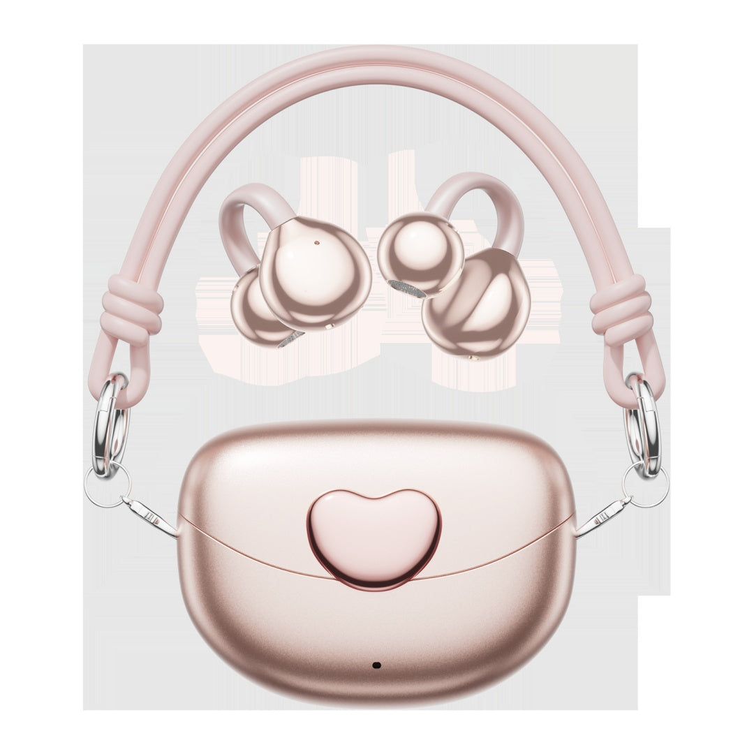 ECommerce Explosion M106 Earphone Simple Love Clamp Earpack Mini sac sans fil Bluetooth He