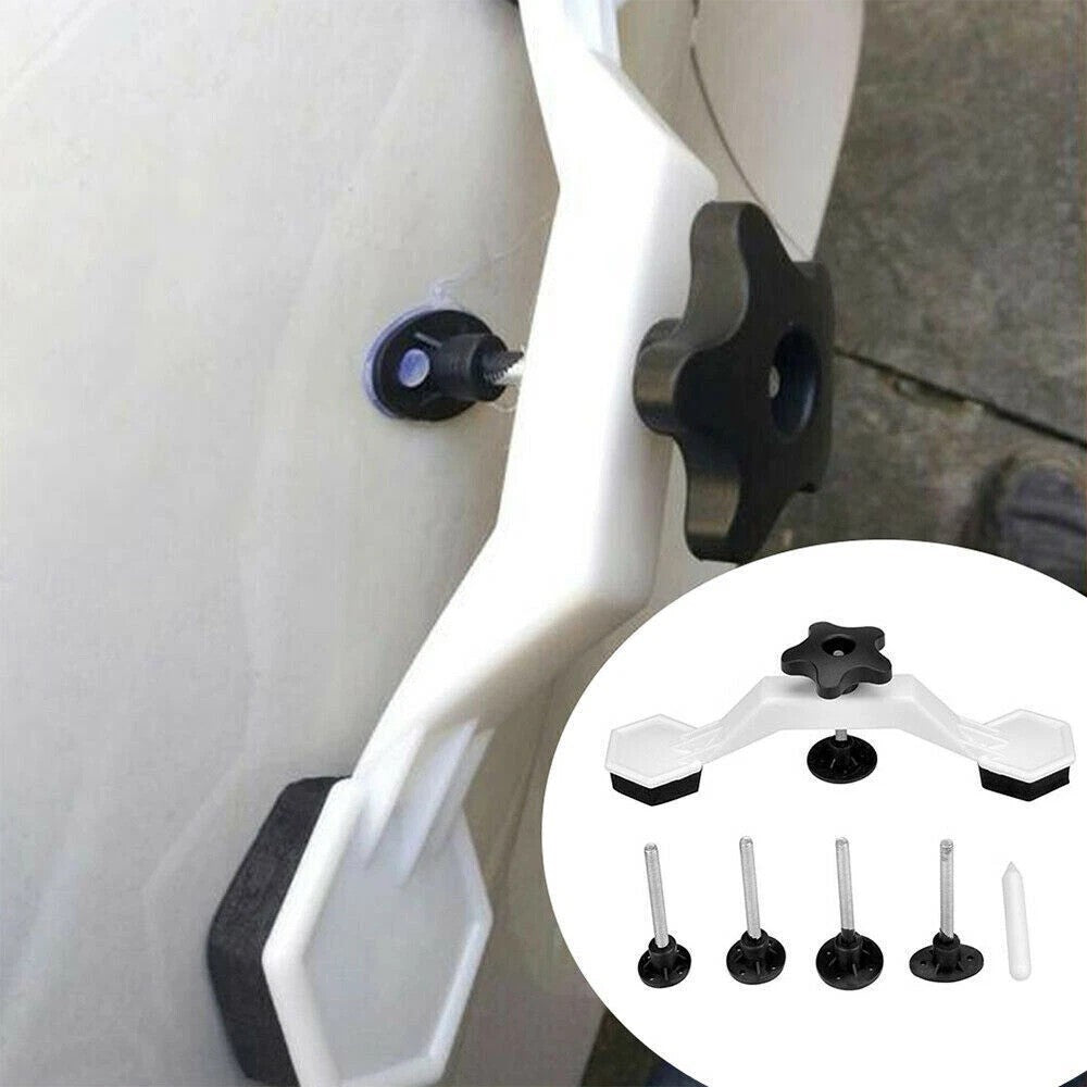 40pcs voiture Peintless Dent Kit de suppression Slide Hammer réparation PDR Glue Gun Puller UK