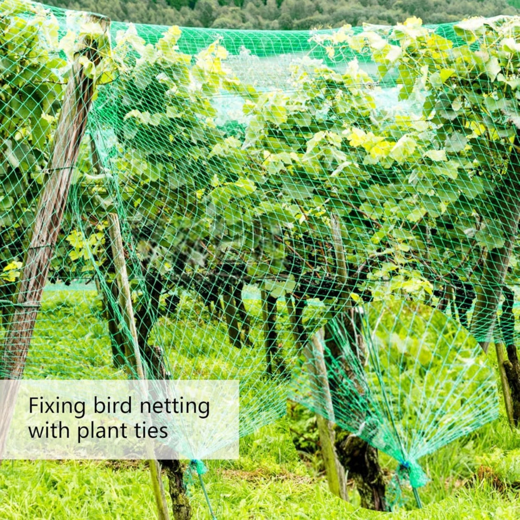 Filet de protection de l'arbre fruitier avec étriers et pinces de fixation pour protéger votre récolte