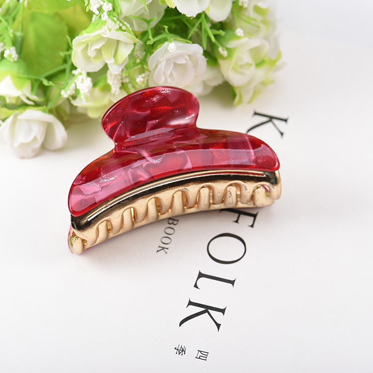 Mode femme Grandes Barrettes acryliques