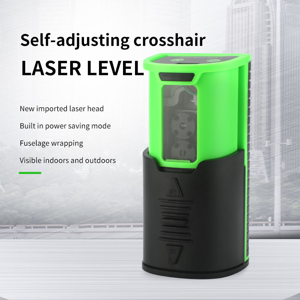 Niveau laser interligne à auto-niveautage vert