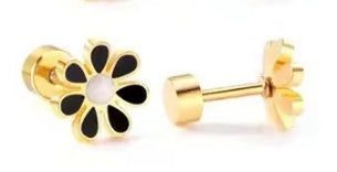 Boucles d'oreilles en acier inoxydable de style européen et américain