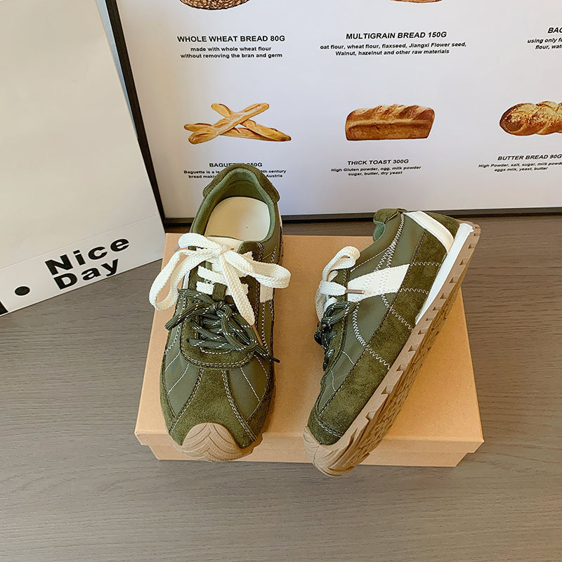 Femmes Allemand Chaussures d'entraînement Arrivée Automne mince Trendy Platform Retro Running Casual Spor