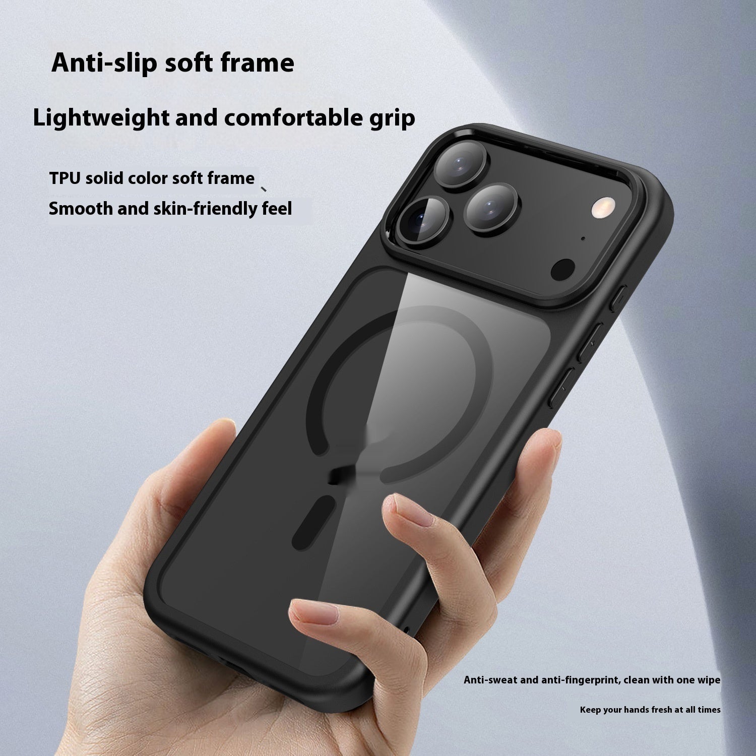Coque de téléphone Drop-proof Soft Bords Hard Shell Tout enveloppé