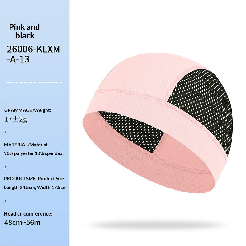 Casquette de sport de moto Barehead