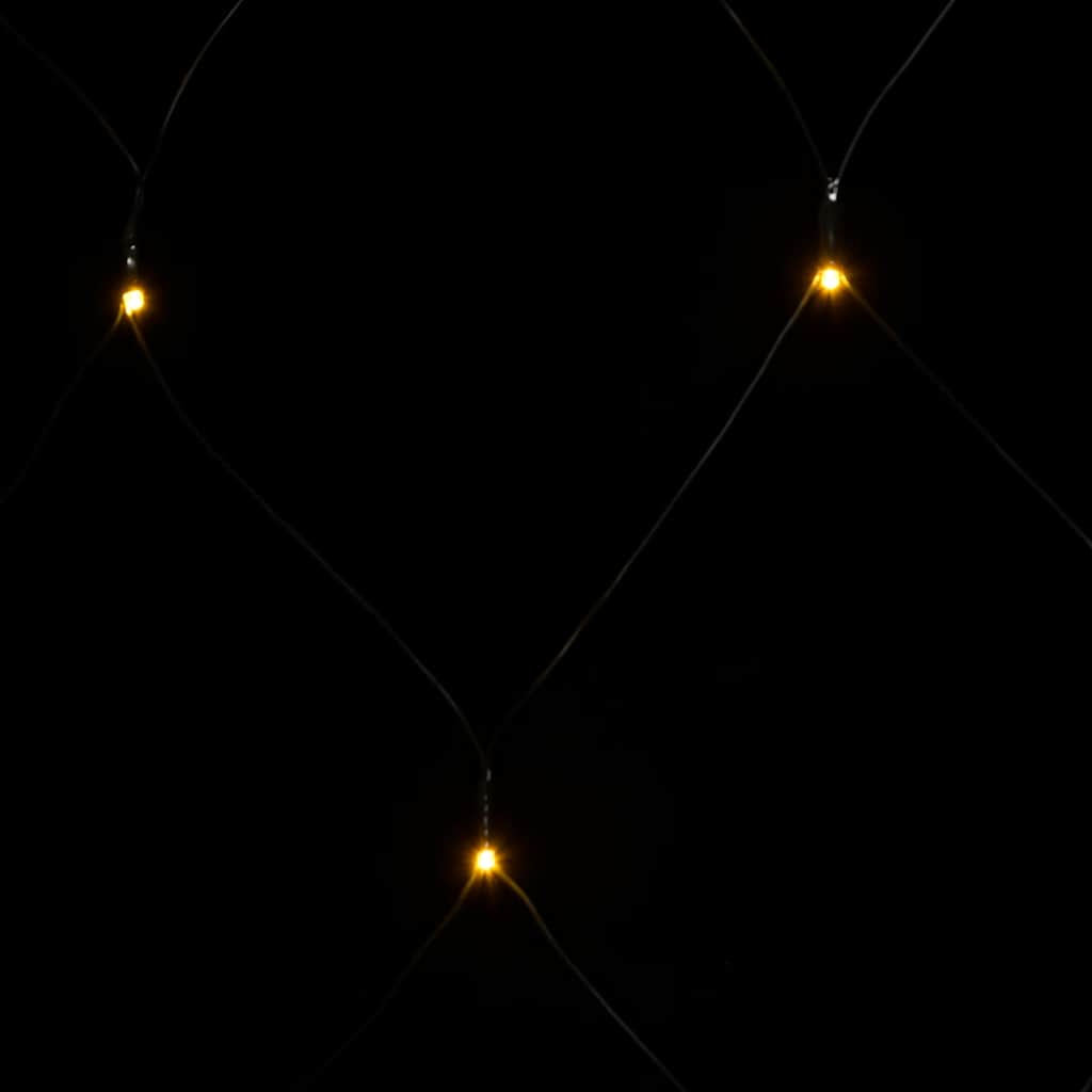 Lumière LED Net chaud blanc 3x2 m 204 LEDs Intérieur