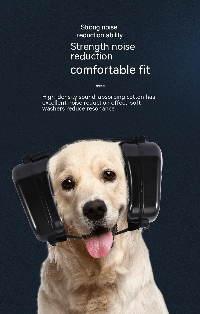 Anti-bruit chien Earmuffs chasse tir confortable protection réduction du bruit