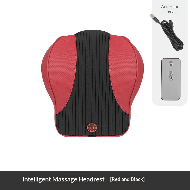 Accoudoir de voiture Massage électrique Lombaire Support Coussin