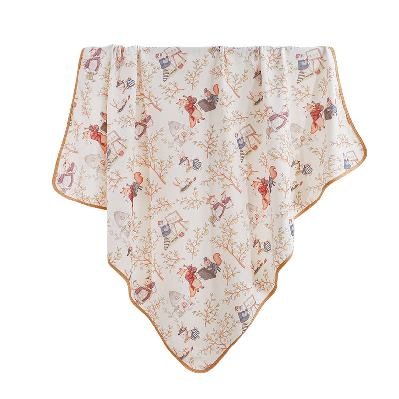 Nouveau-né Swadle Blanket Bamboo coton mince Swadle Wrap hôpital bébé Swadling Blanket In
