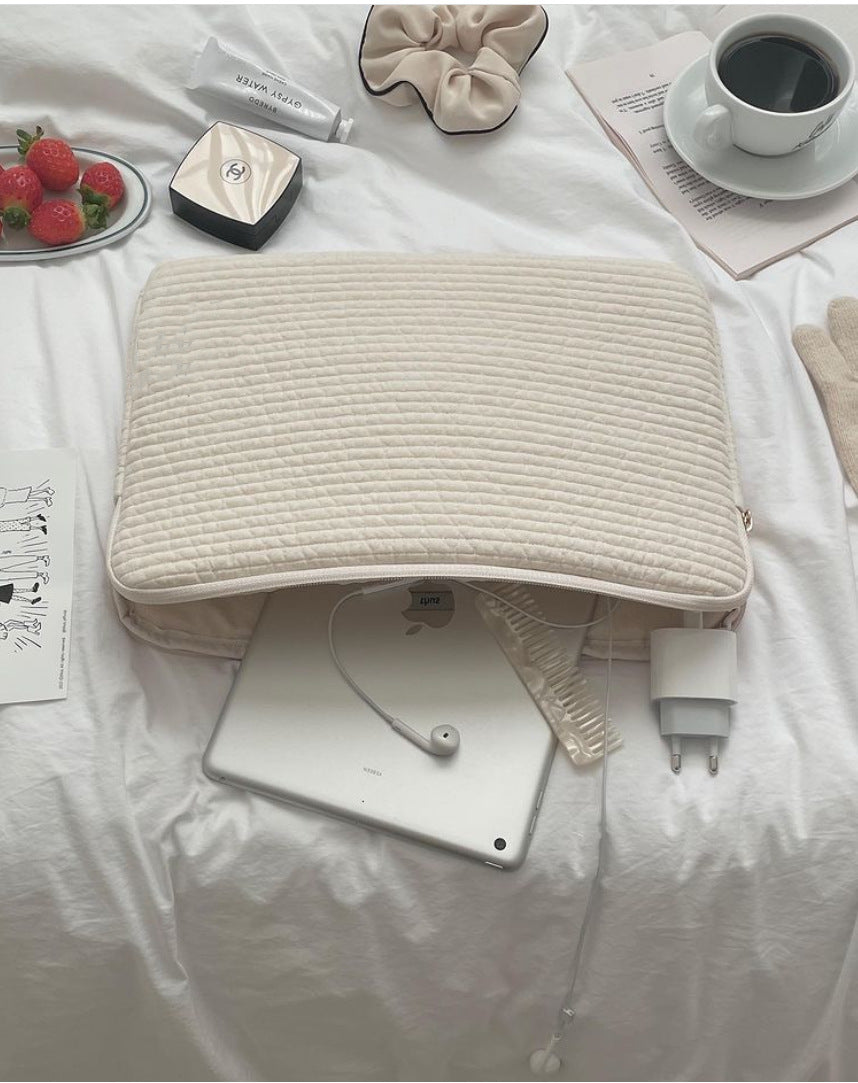 Sac portable antiséisme blanc noir portatif