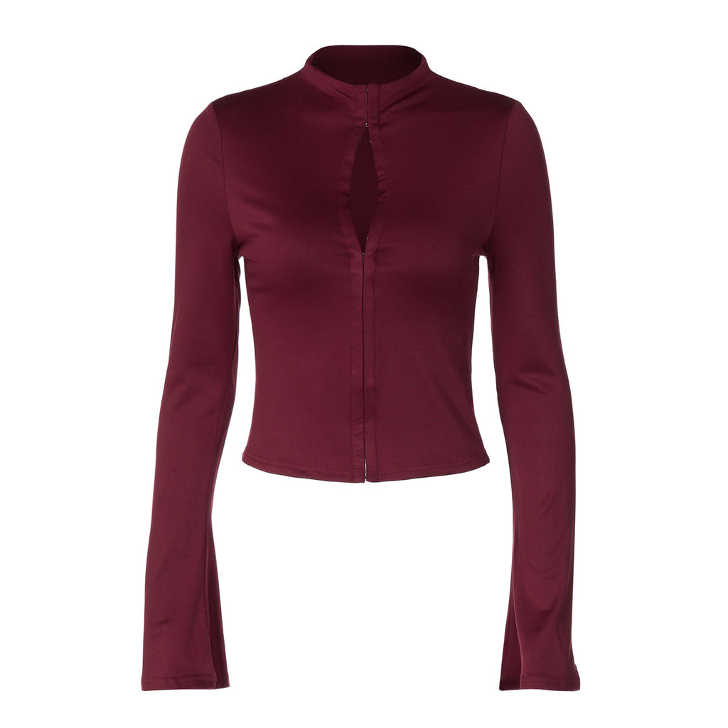 Fashionable Slimming Cardigan avec une rangée de boutons pour les femmes