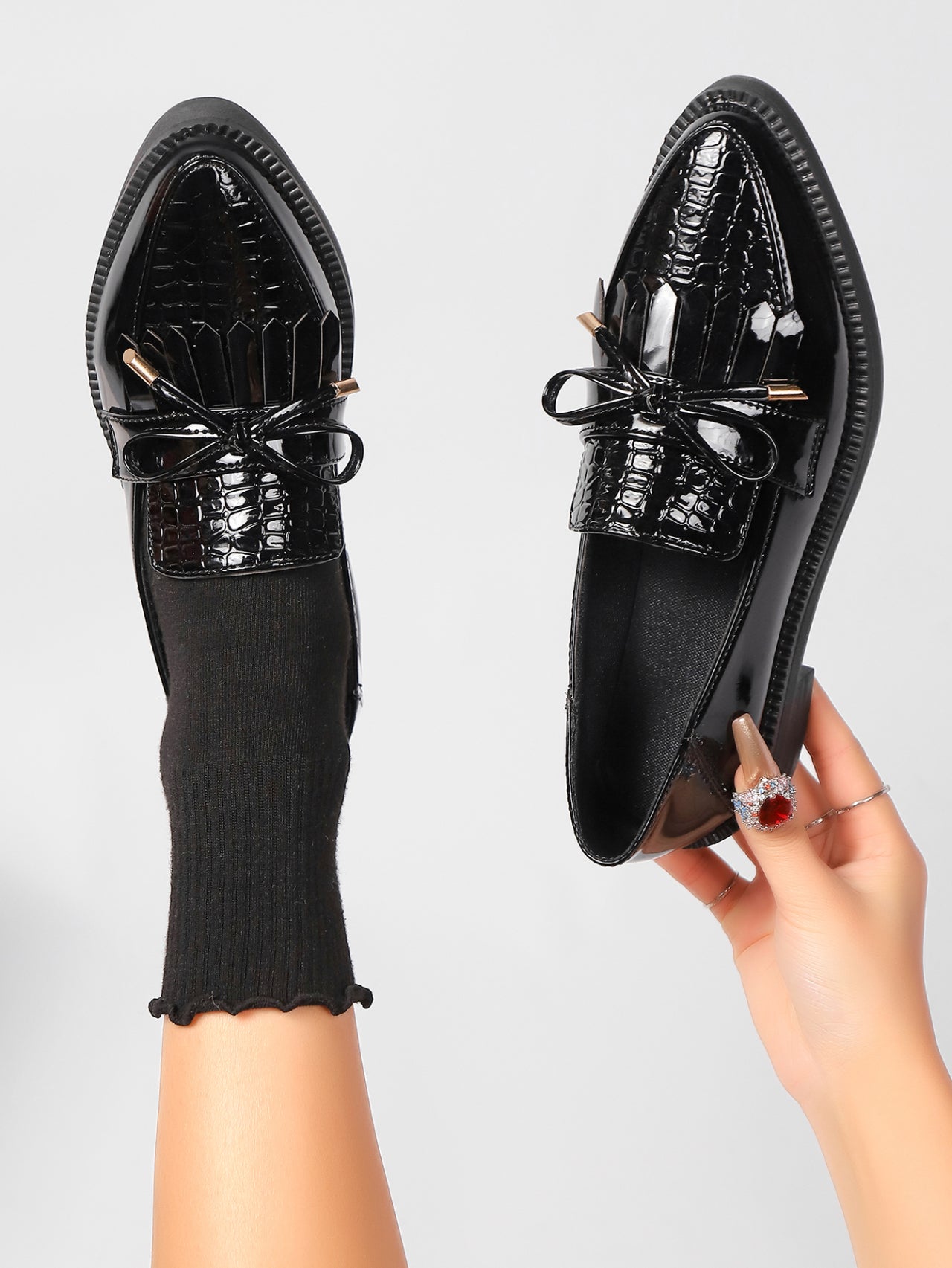 Chaussures Oxford style britannique pour femmes