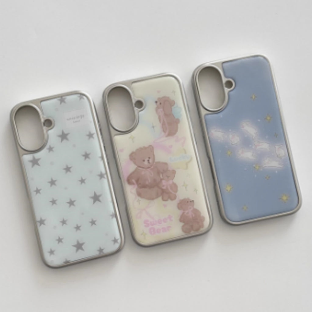 Mignon Star Bunny Approprié téléphone portable Case