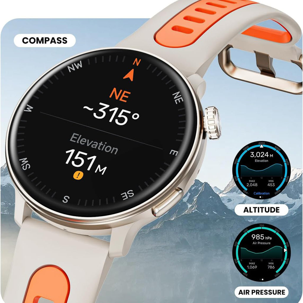 Surveillance des sports GPS de la montre intelligente en plein air