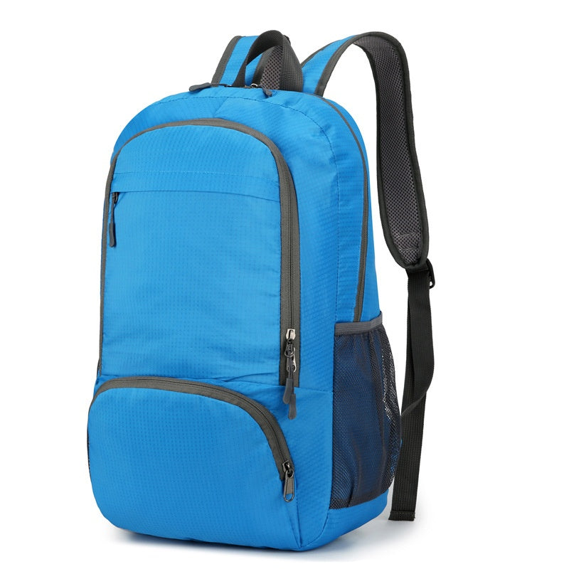 Backpack de randonnée Sports de plein air Portable Polding Skin Bag Camping Randonnée Marathon Water-Res