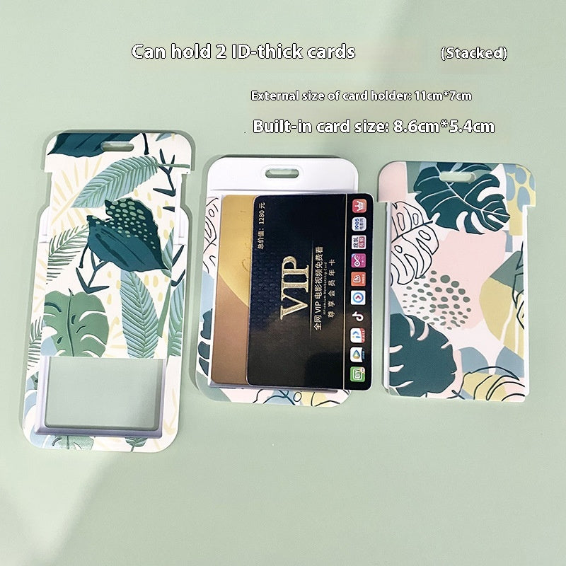 Série de plantes vertes Couverture de lanyard de mode simple