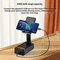 Multifonctionnel Mobile Mobile Bracket Audio avec Power Bank