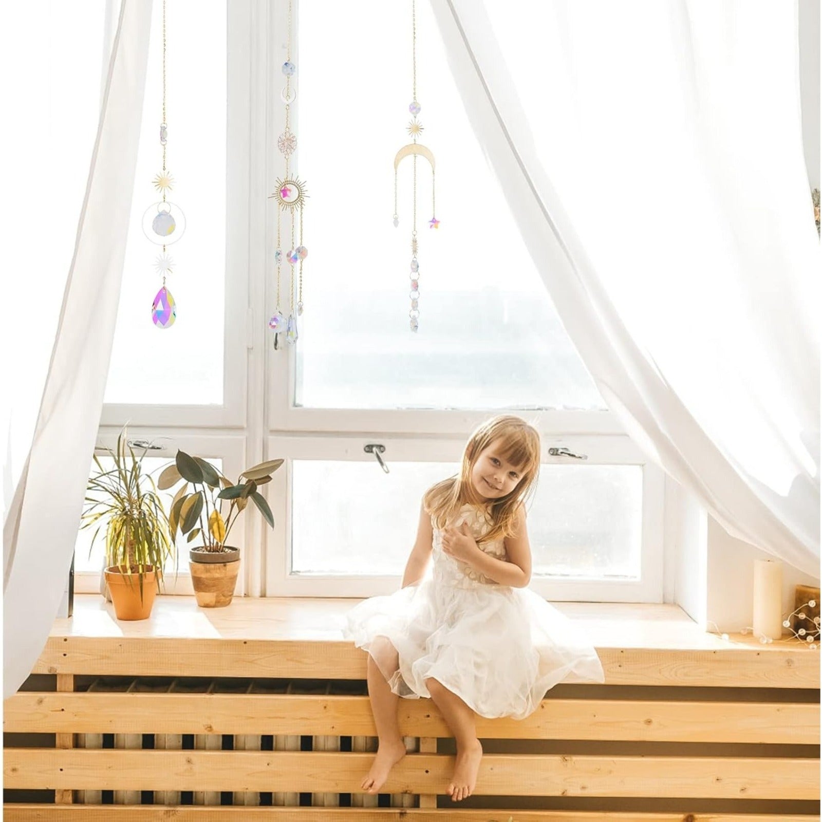 Ensemble de 3 prises de soleil