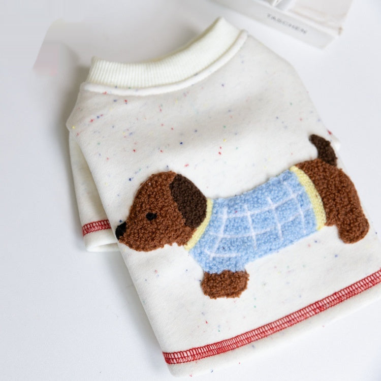 Automne et hiver Accueil chaud VIP Teddy Pet Brossed Hoody