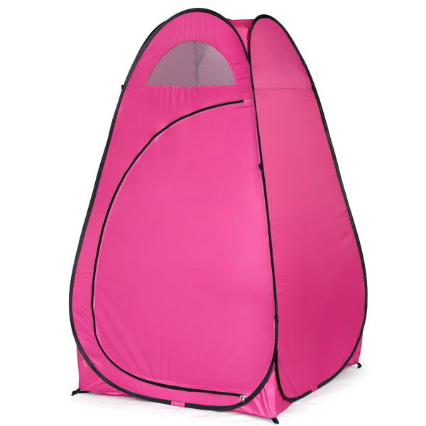 Portable Outdoor Pop-up Toilette Dressing Fitting Room Privacy Shelter Tente Rose