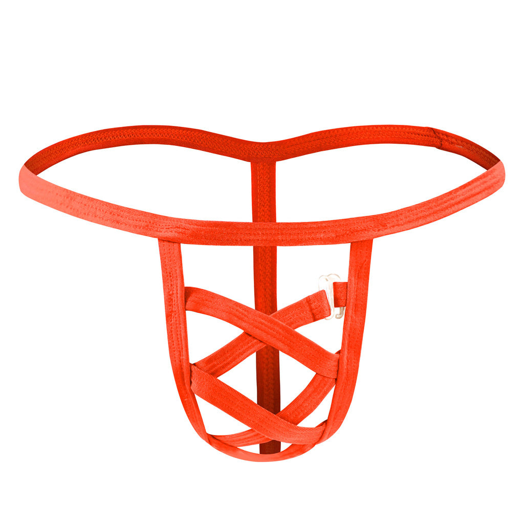Men's Swimming Net Rope T-back