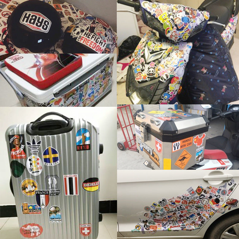 Stickers Ne pas répéter la personnalité de voiture Skateboard Bagage