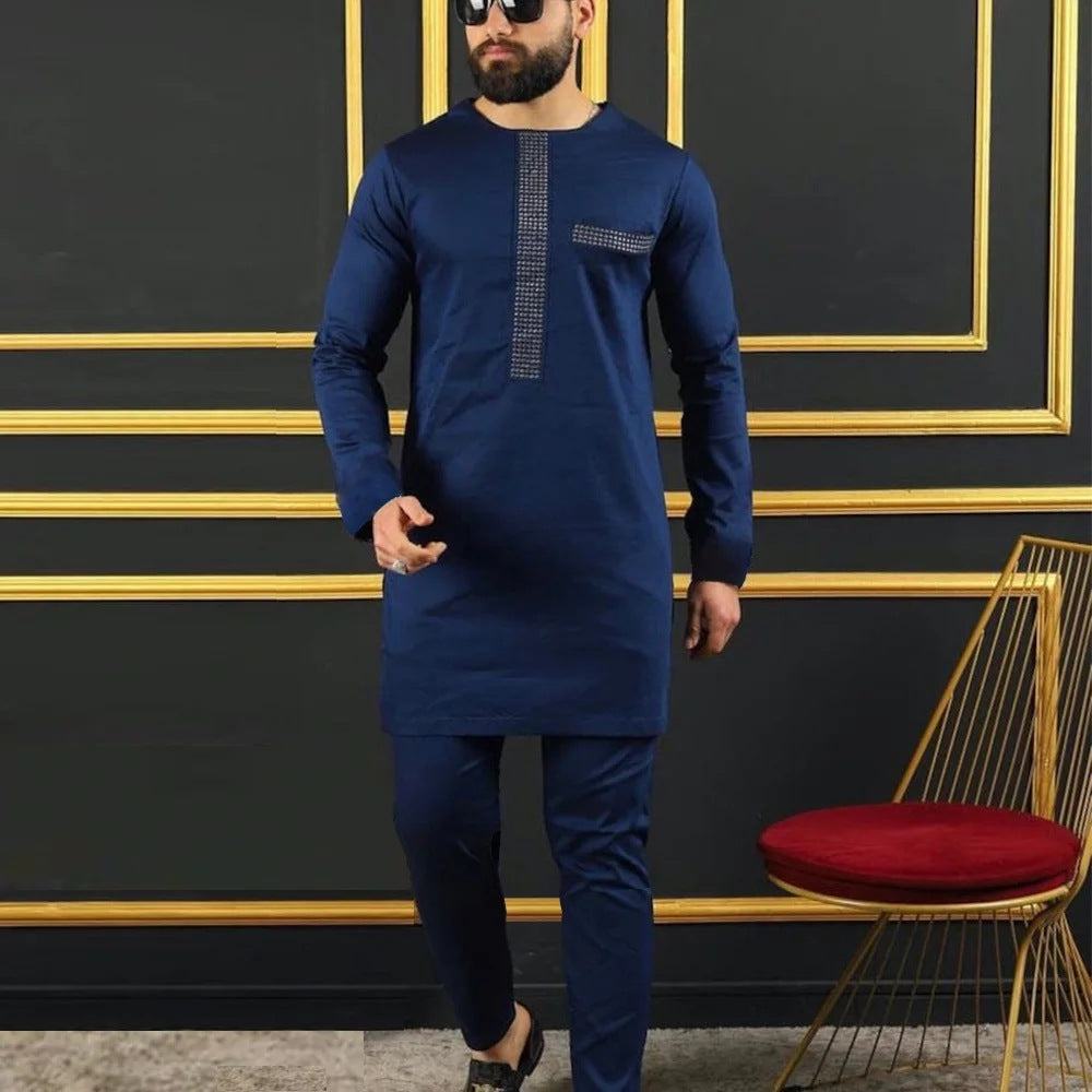 Men's African Ethnic Style Casual Suit